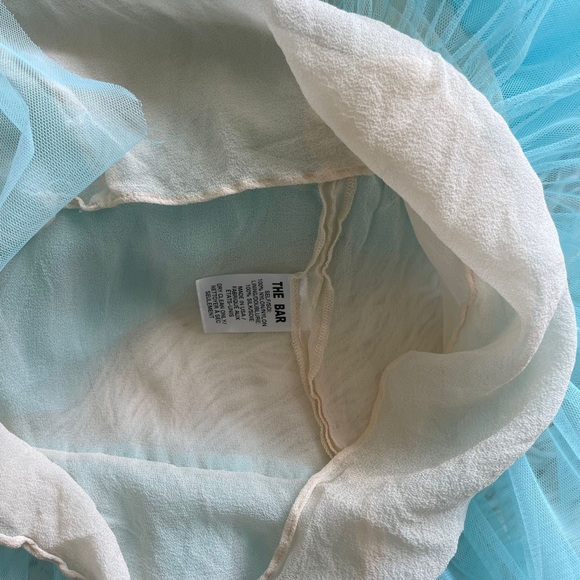 NWOT THE BAR Kai Dress in Amalfi Blue - Picture 6 of 9